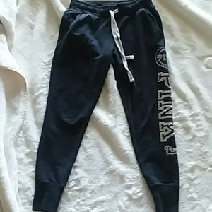 PINK VS sequined joggers